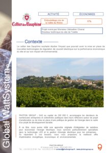 Prévisualisation du témoignage de Cellier des Dauphins